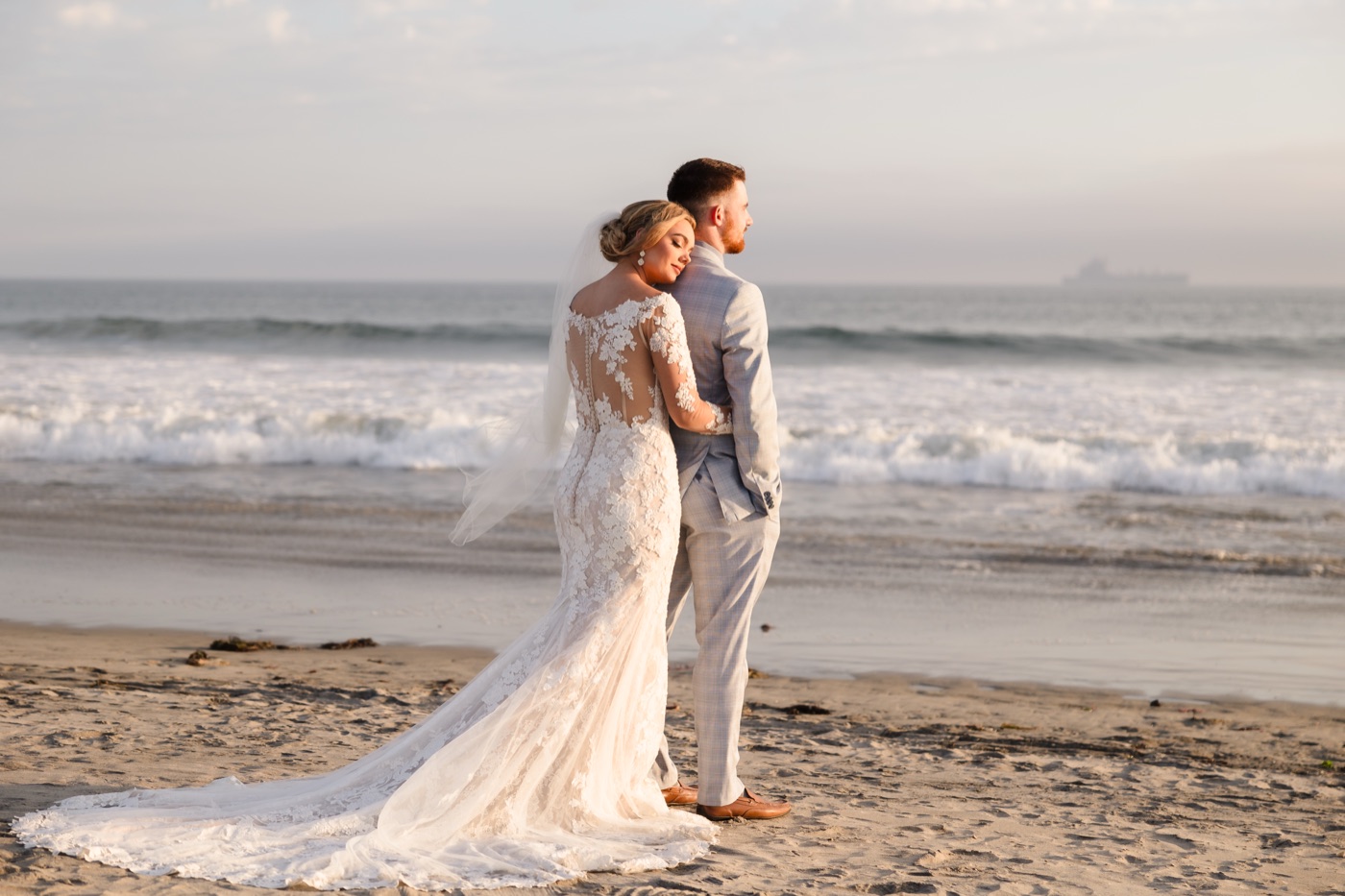 Seaside Beach Wedding San Diego